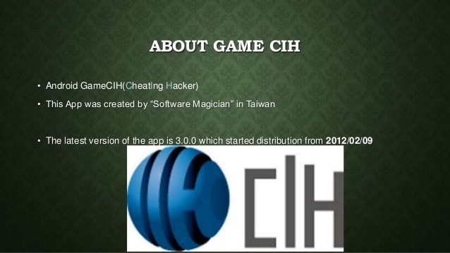 GameCIH About